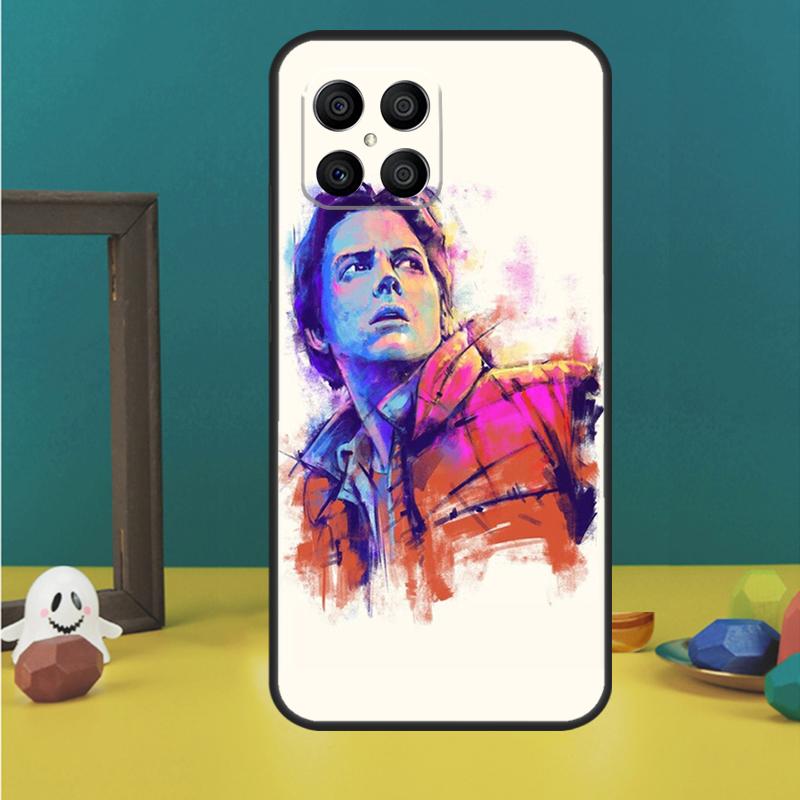 Back To The Future Case For Honor 200 Lite Magic 7 6 5 Pro Honor X9c X9b X9a X8b X8a X8 X9 50 70 90 Lite Cover
