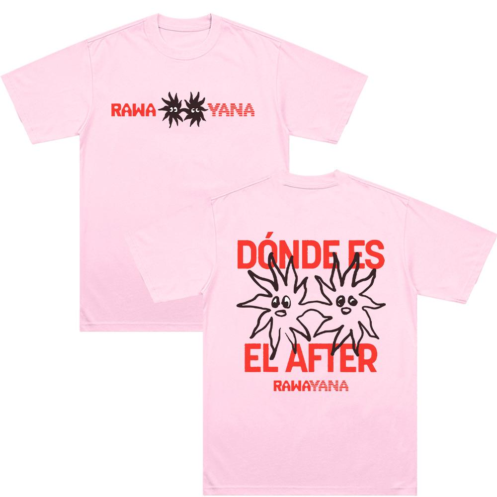 Rawa Yana T-Shirts Rawayana Band Album Merch Clothing Unisex Fashion Cotton Comfortable Casual Top