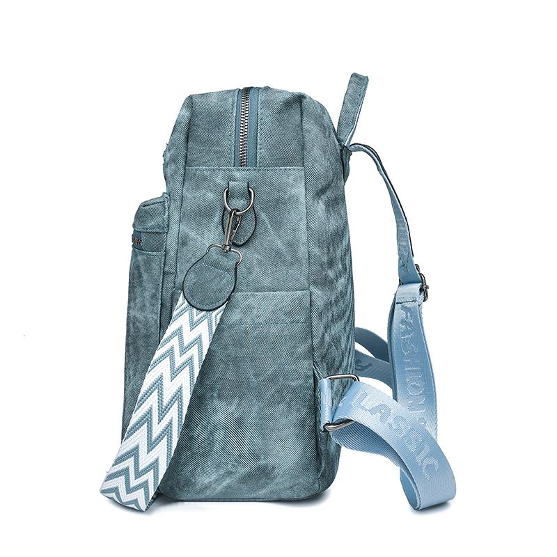 Vintage Soft Leather Backpack Women's Large Capacity Multi-use Shoulder Bag