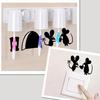 Cute Mouse Couple Love Heart Wall Art Sticker Vinyl Decal Wall Sticker Decor ARI