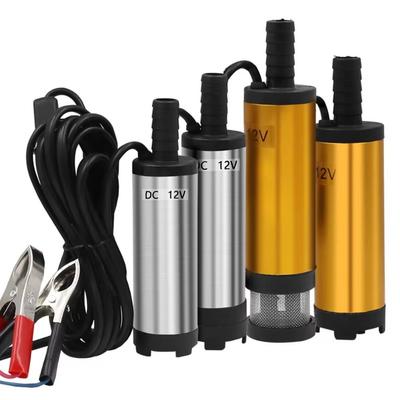 38mm Port Submersible Pump 12V/24V DC Refueling Pump Water Oil Transfer Pump  Camping Use