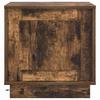 Nightstand Set of 2 Smoked Oak 44 x 34.5 x 45 cm