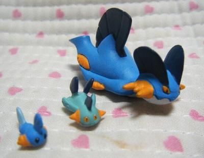 Takara Tomy 3D Encyclopedia 3 Figures Product Pokémon Pokémon Vol. (3 Figures) [Mudkip, Marshtomp, Swampert] @Initial