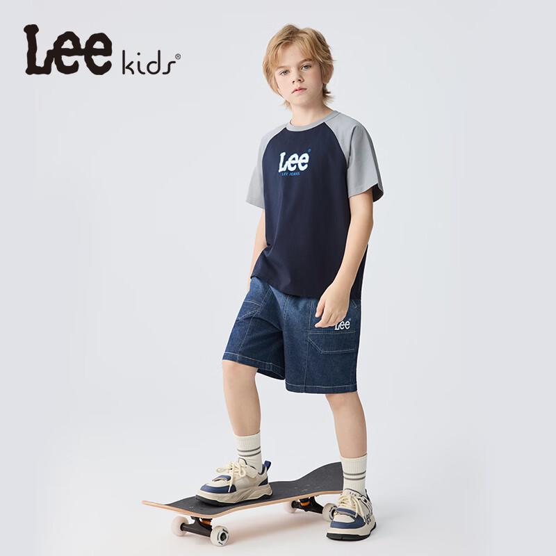 Lee Kids' Cooling Antibacterial Raglan Short Sleeve T-shirt