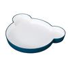 Tak Kids Dish Plate Bear, Navy, 19 X 23.6 X 2.6 Cm (JTN-0110-NV)