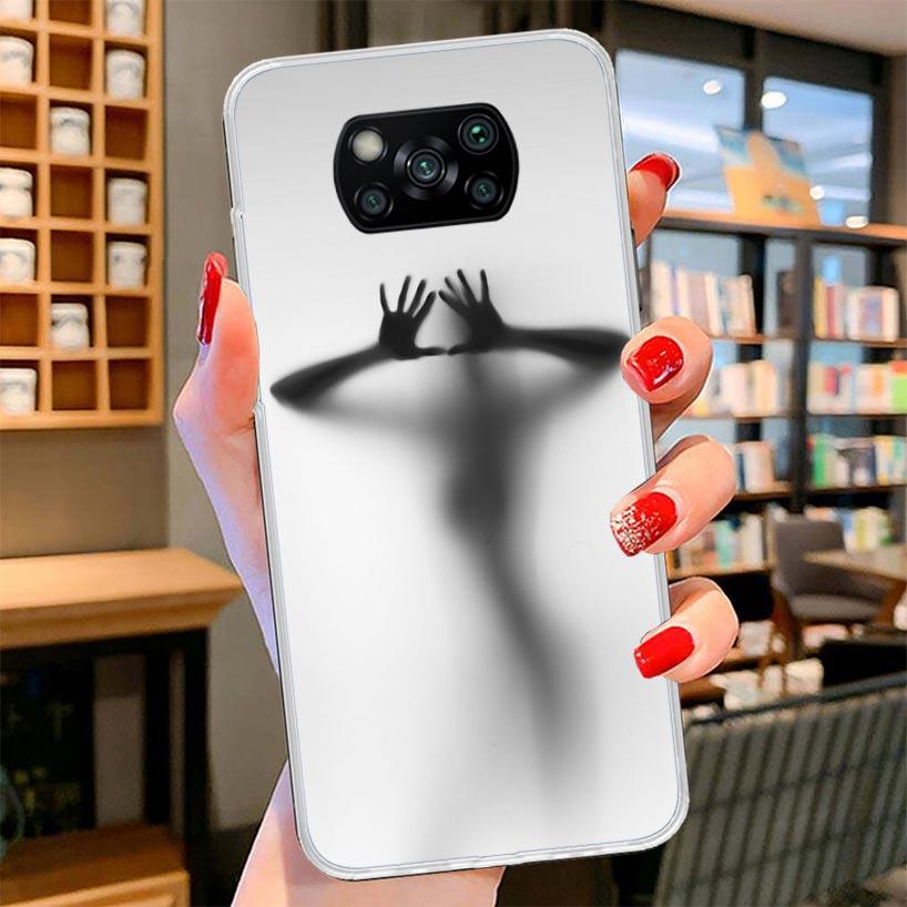 Woman Silhouettes Sexy Lady Girl Cover Phone Case For Xiaomi Poco F7 Ultra X7 X6 X5 Pro M7 Redmi 15C 15 13C 13 12C 12 10C 10 9A