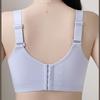 Thin and Adjustable Lingerie for Women with Gathered Breasts and Top Support To Prevent Sagging Large Size Full Cup White Bra