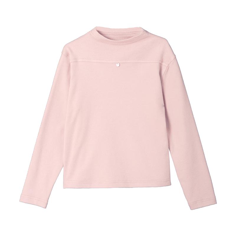 LUSON Girls' Stretchy Soft Modal Long-Sleeve Base Layer Top