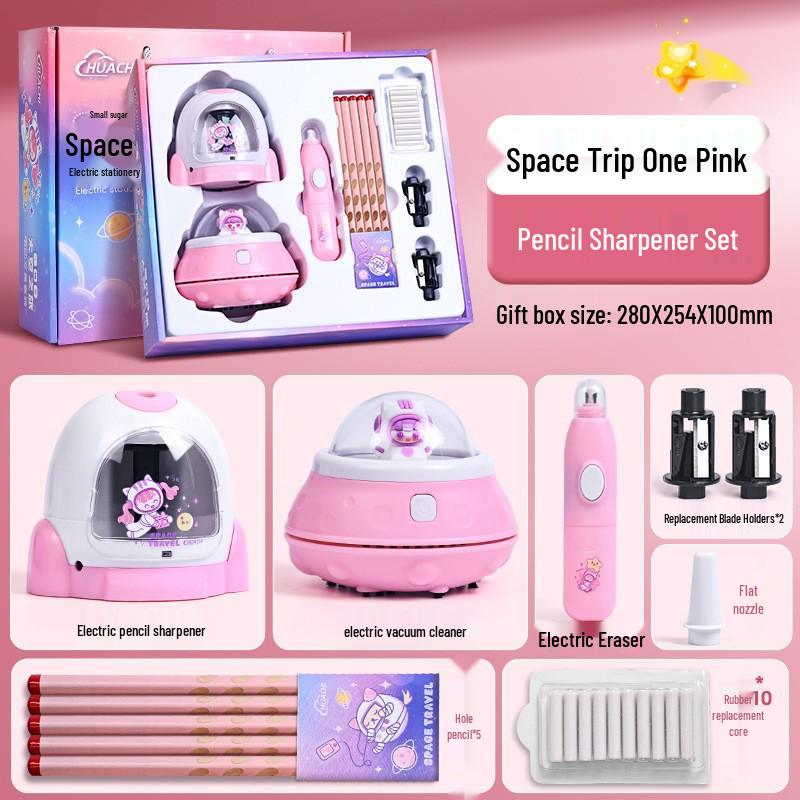 Kapibara Elektryczny Zestaw Artykułów Papierniczych Pudełko Prezentowe dla Dzieci Szkolnych na Boże Narodzenie i Upominki na Przyjęcia.