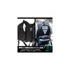 DRESS Light Game Vest AIRBORNE Black Fishing Life Jacket, Ultralight, Packable, Multifunctional, Breathable, Wading, One Size Fits All