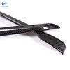 For BMW X1 F48 2016 2017 2018  ABS Carbon Fiber Texture Front Head Fog Lights Lamp Eyebrow Cover Protective Trim