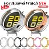 Bling PC Hollow Case Frame for Huawei Watch GT6 41mm Diamond Crystal Bumper Protector for Huawei GT6 41mm Shell Accessorie