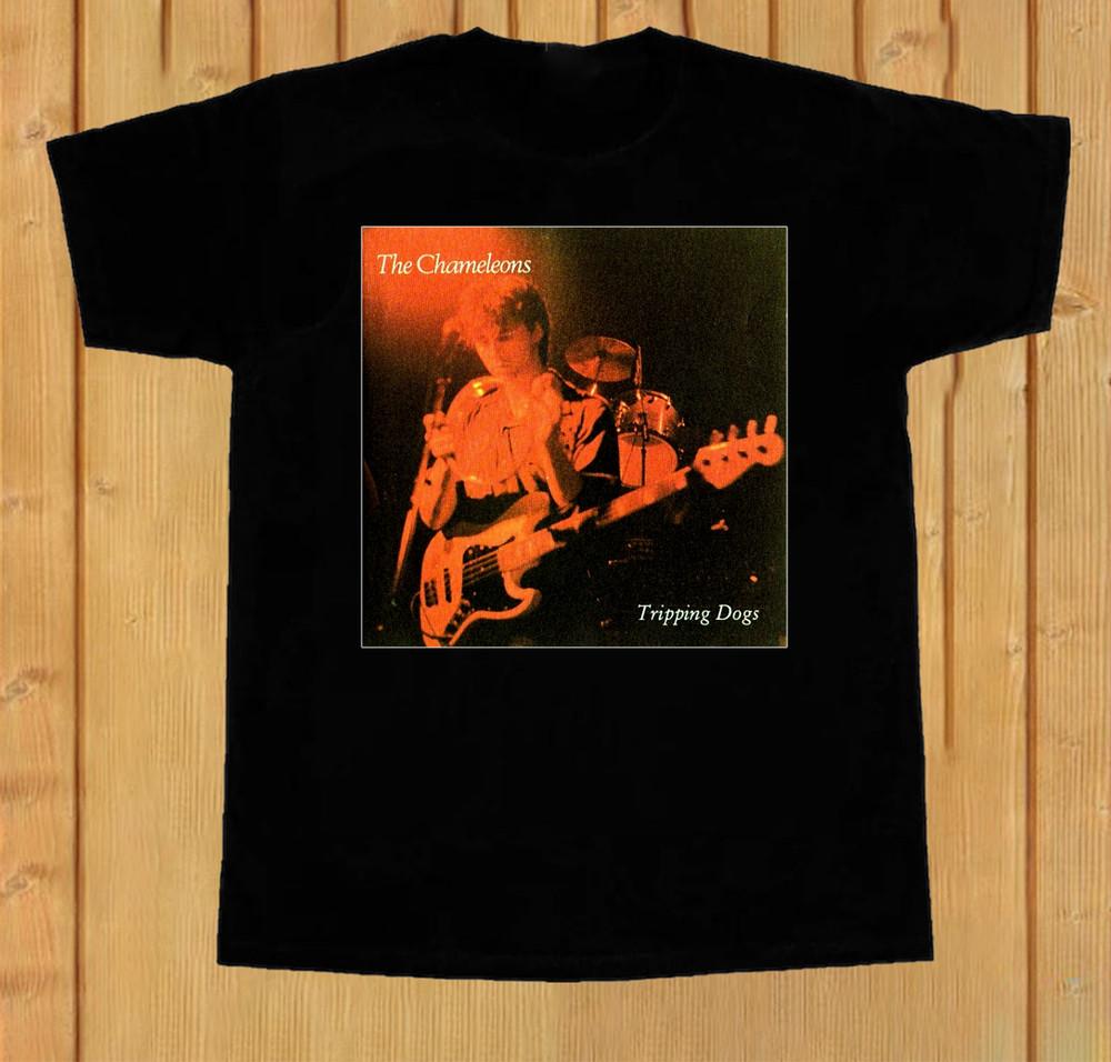 Футболка унисекс The Chameleons Band Tripping Dogs Хлопок BS028 Футболка унисекс M