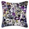 Horror Comedy M-Murders Drones Pillow Covers Cartoon Sofa Decorative Home Double-Sided Printing Short Plush Cute Cushion Cover
