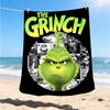 1pc Grinch, Movie Poster Outdoor Flannel Blanket, Lightweight Warm Cozy for Travel Camping Office Soft Polyester Fabric