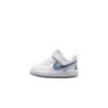 Court Borough Fabric Synthetic Leather Durable Comfortable Velcro Low Top Walking Shoes Kids Sneaker IR4000-100