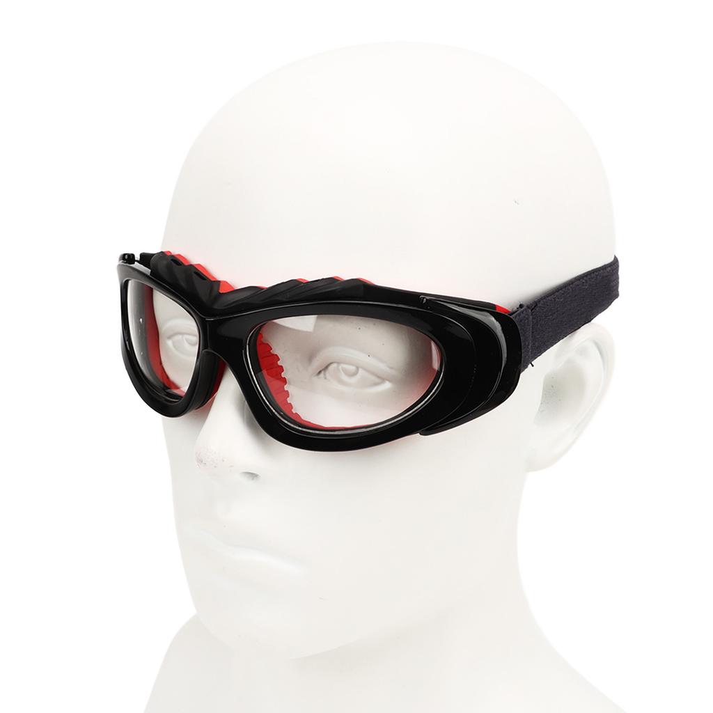 Occhiali Sportivi Occhiali di Sicurezza Pallacanestro Calcio Calcio Golf Occhiali Protettivi Sportivi per Uomo Donna Nero Rosso