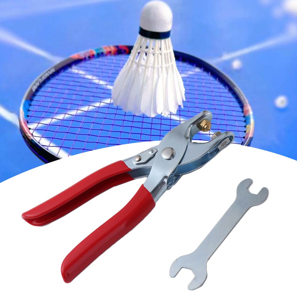 Bequeme Installation Badmintonschläger Zange Badmintonmaschine Ösenklemme Werkzeug Schlägerausrüstung