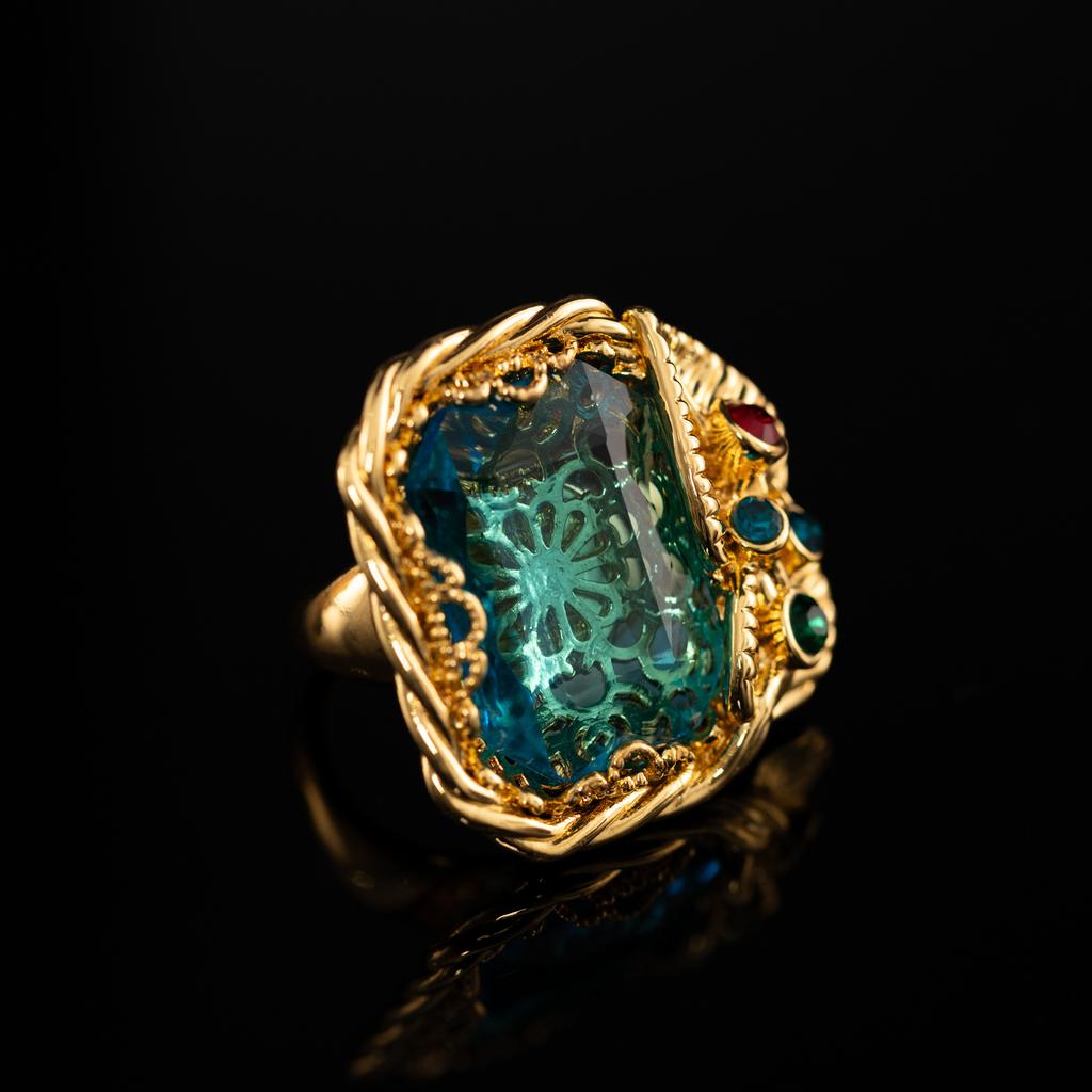 Medieval Copper Alloy Ring, Retro Court Style, High Sense Female Designer Temperament, New Ring