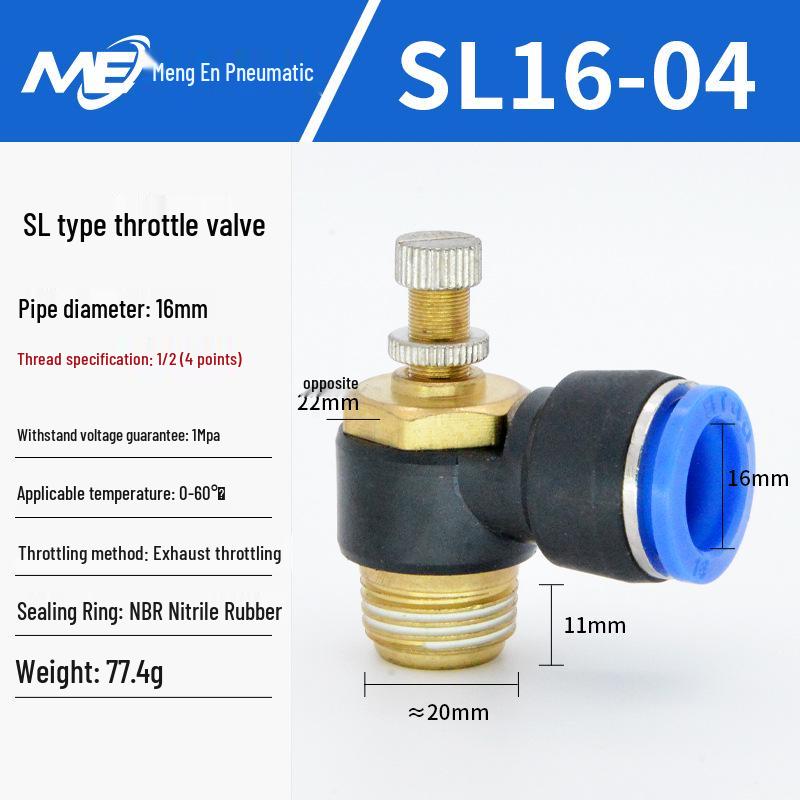 Copper Corrosion-Resistant Pneumatic Quick Connector Fitting for Air Compressors