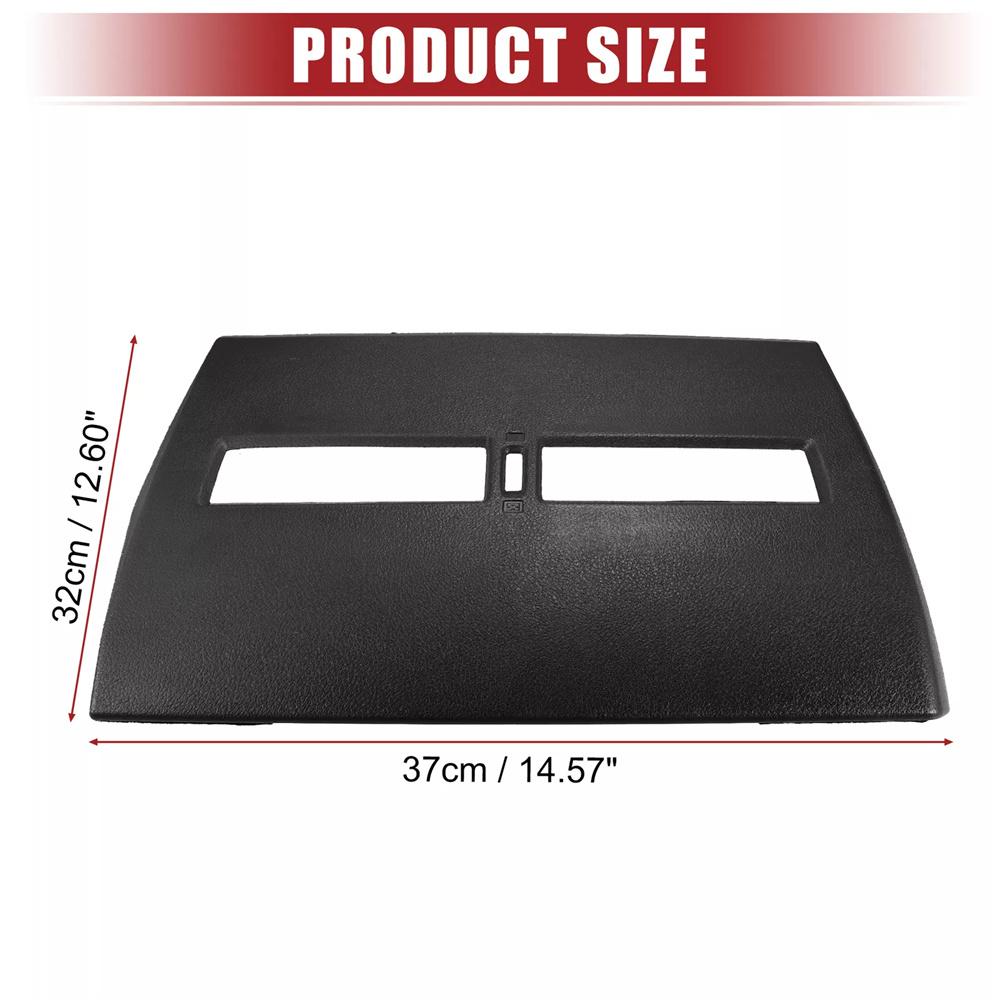 68414-ED50C Air Conditioning Dash Trim Control Cover Auto Instrument Dashboard Panel Shell Cover Plate for Nissan Tiida 05-2012