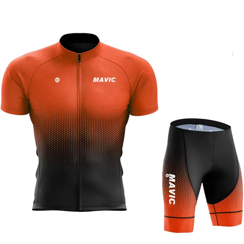 Cycling Set for Men, Short Sleeve, Road Bicycle Set, Team Training, Summer Sweatwicking Suit, Summer Breathable Cycling Suit Set 2026