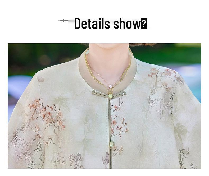 2026 Spring/Summer Women's Floral Print Short-Sleeve Two-Piece Casual Set