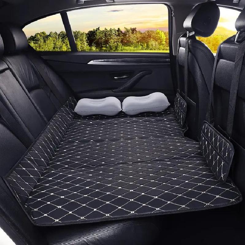 Foldable Car Rear Seat Sleeping Mattress - Inflatable-Free