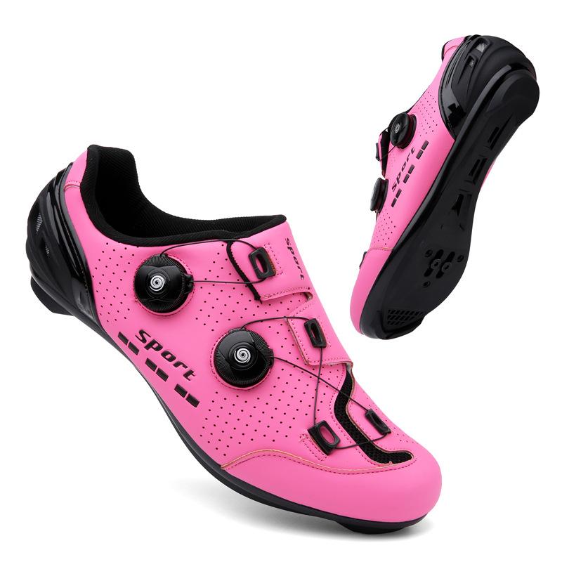 Road bike lock shoes men's cycling shoes hard sole unlocked cycling shoes mountain cycling shoes