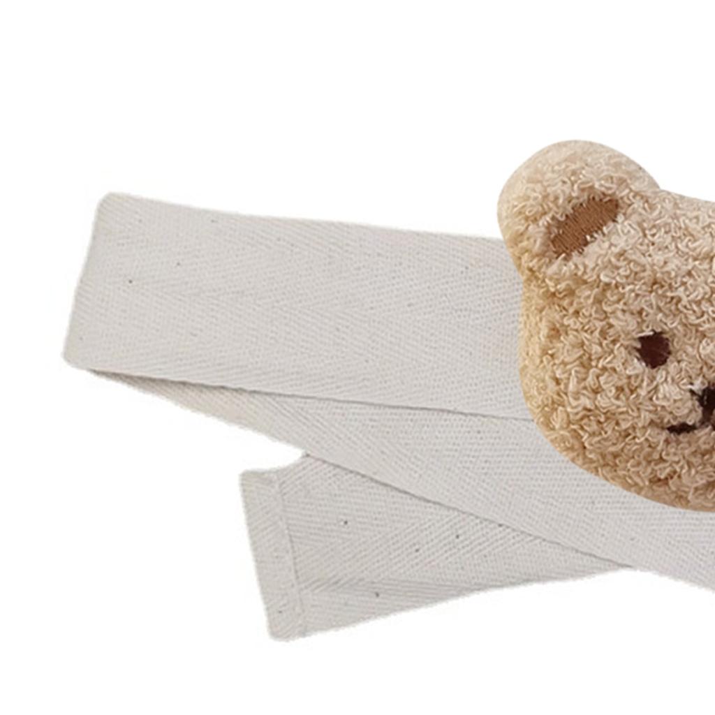 Vorhang Raffhalter Bestickter Bärenkopf Vorhangband Halter Seil Kinderzimmer Dekoration Milchtee Farbe Bär