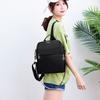 Pure Color Multipurpose Oxford Cloth Backpack For Women With Adjustable Straps