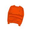 Trendy Embroidered Letter Round Neck Knitted Sweater - Men's Light Luxury Autumn/Winter.