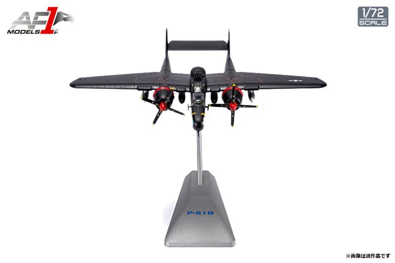 INTERALLIED Air Force 1 BLACK WIDOW Midnight Madness 548th Night Fighter Squadron Produs finalizat 1/72 P-61B