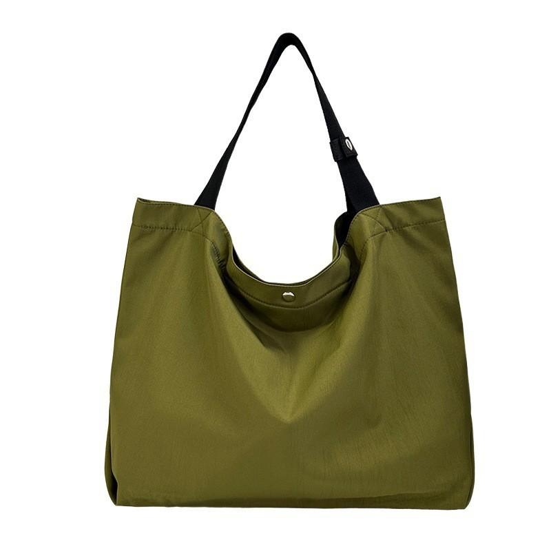 Large Capacity Canvas Tote Bag Women Street Style Casual Shopping Handbag