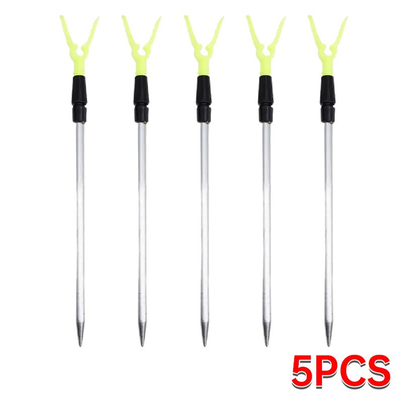 Multifunctional Retractable Fishing Rod Holder Heavy Duty Outdoor Fishing Rack with Sturdy Construction for Stable Rod Placement