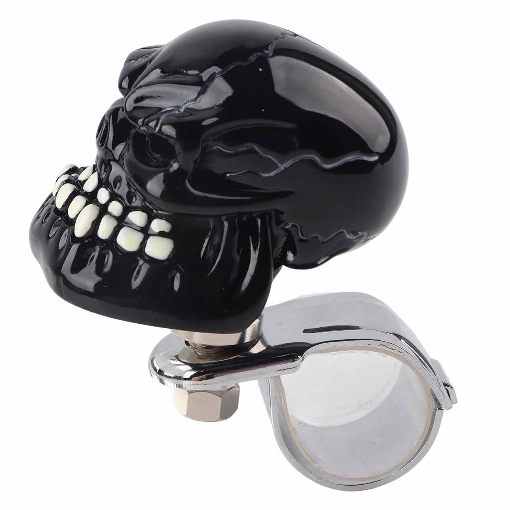 Skull Steering Wheel Knob Spinner Suicide Power Handle for Cars Trucks Tractors Boats