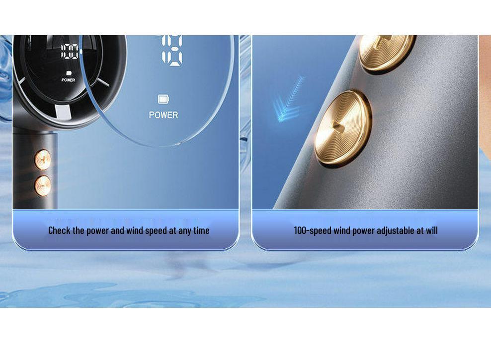 High-Speed Portable USB Rechargeable Mini Turbo Fan
