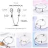 Lucky Unicorn Safety Chain copper Authentic Colored Zircon Boy Girl Charm Do It Yourself Jewellery Making Ideal For Bracelets Bangle