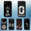 Penta Zero M-Miedo Phone Case For iPhone 17,16,15,14,13,12,11 ,Pro Max,XS,X,XR,SE,Mini,8,7,Soft Silicone Black Cover