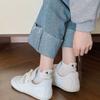 Spring and Summer Children's Thin Style Short Socks with Polka Dots, Cute Cartoon Dachshund Embroidery, Spring Cotton Short Tube Trendy Socks