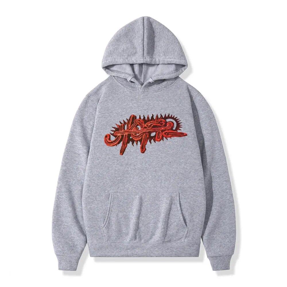 Raper Cactus Jack Utopia bluza z kapturem z nadrukiem unisex kobiety Hip Hop Vintage bluzy z długim rękawem moda codzienna bluza polarowa Streetwear