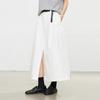 Elva' Island A-Line Slit Midi Skirt