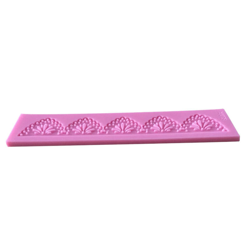 1Pcs Chocolate Candy Jello 3D Silicone Fondant Lace Mold D Cake Decoration/Pastry Tools 2016 ARI