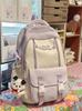 Schoolbag Cute Small Fresh Large Capacity Student Bag Female Splicing High Value Simple Backpack Fashionable Versatile Backpack