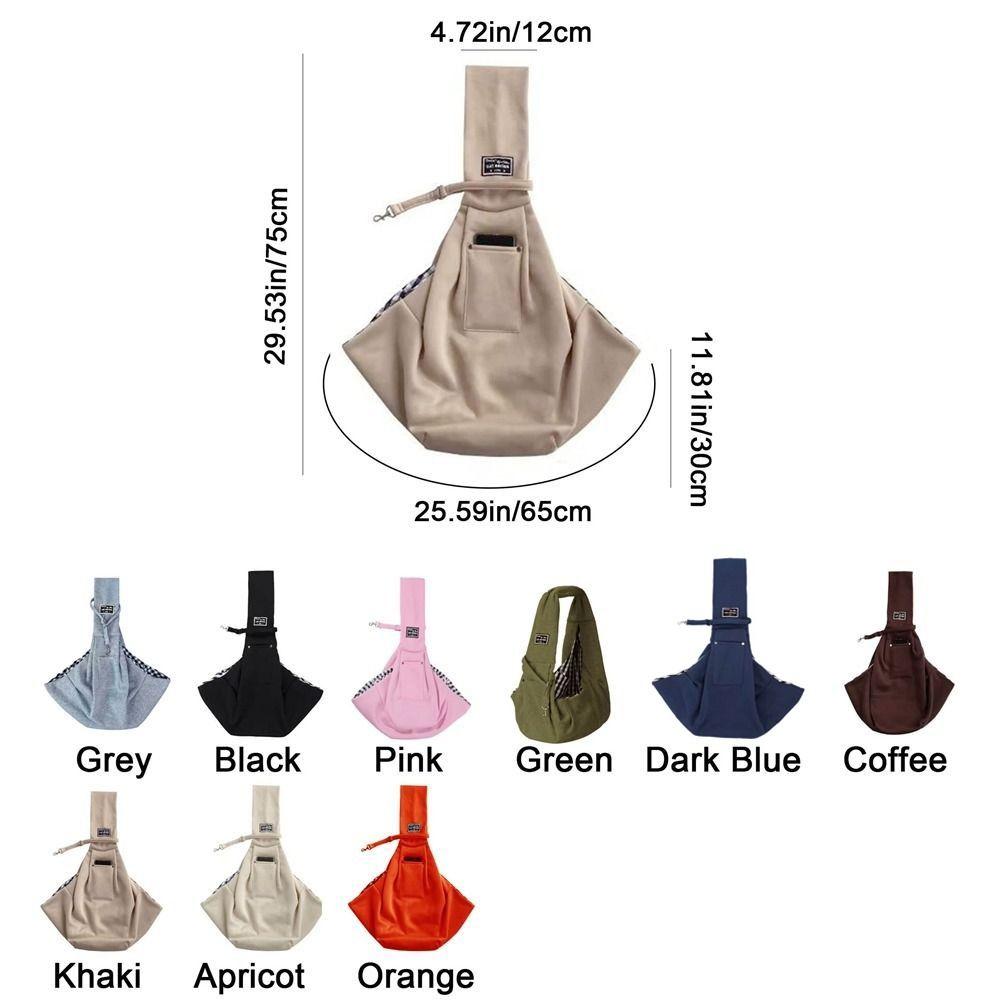 Large Capacity Crossbody Pet Carrier Polyester Cat Carrier Bag Puppy Shoulder Bags Travel