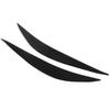 Headlight Eyebrow Trim Headlamp Eyelid Sticker Smooth Stylish Exterior Decor Antiscratch for 4 Series F32 F33 F36 2012-