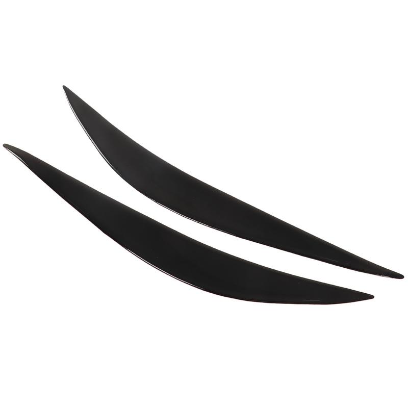 Headlight Eyebrow Trim Headlamp Eyelid Sticker Smooth Stylish Exterior Decor Antiscratch for 4 Series F32 F33 F36 2012-