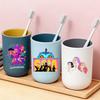 KPop Dämonenjäger Heiße Filme Wasserbecher Zahnbürstenbecher Cartoon Anime Mundspülbecher Kinder-Wasserbecher Junge Mädchen Geburtstagsgeschenke