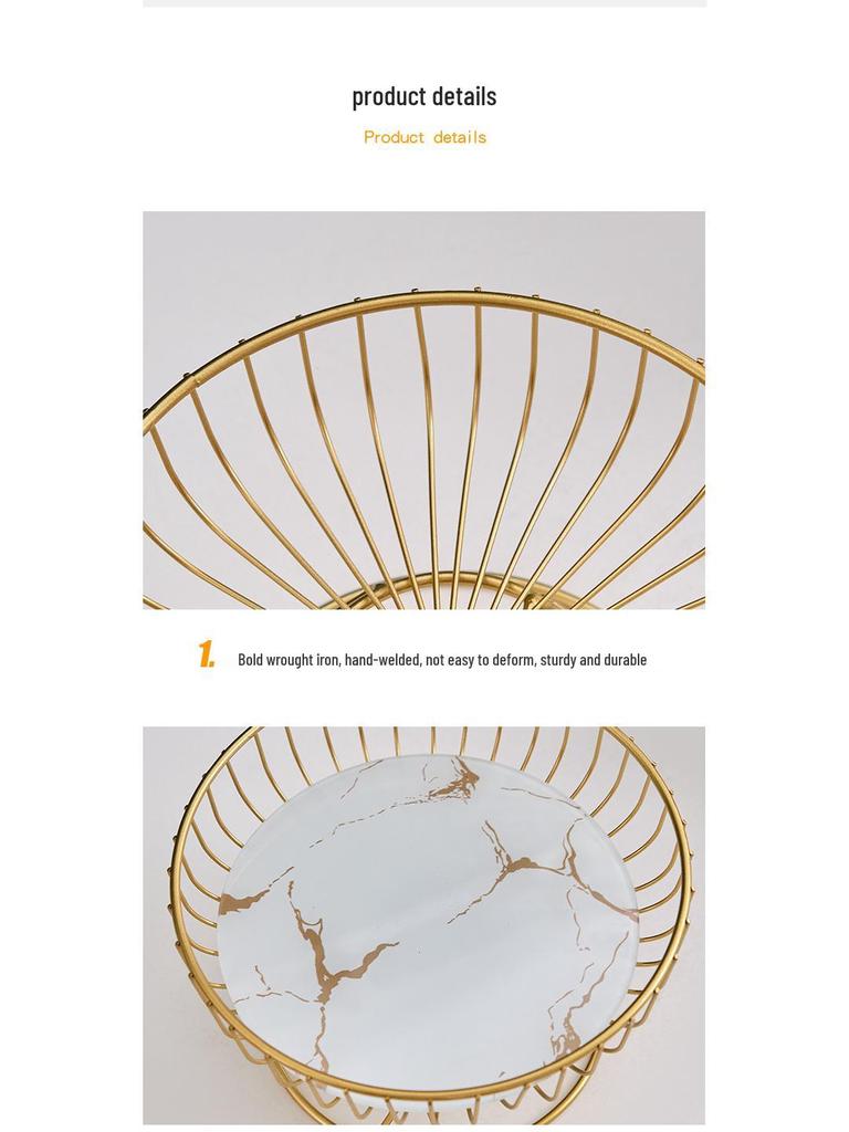 High-Value Celebrity Fruit and Snack Plate for Living Room