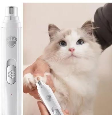 Electric Dog Nail Clippers for Dog Nail Grinders Rechargeable USB Charging Pet Quiet Cat Paws Nail Grooming Supplies